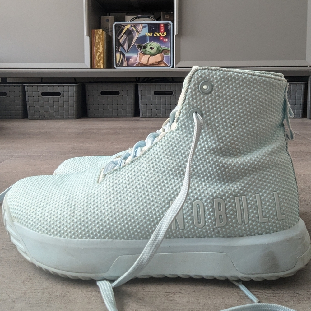 No bull high top trainers